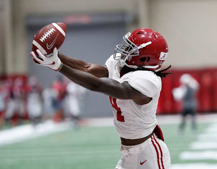 Alabama wide receiver Jerry Jeudy